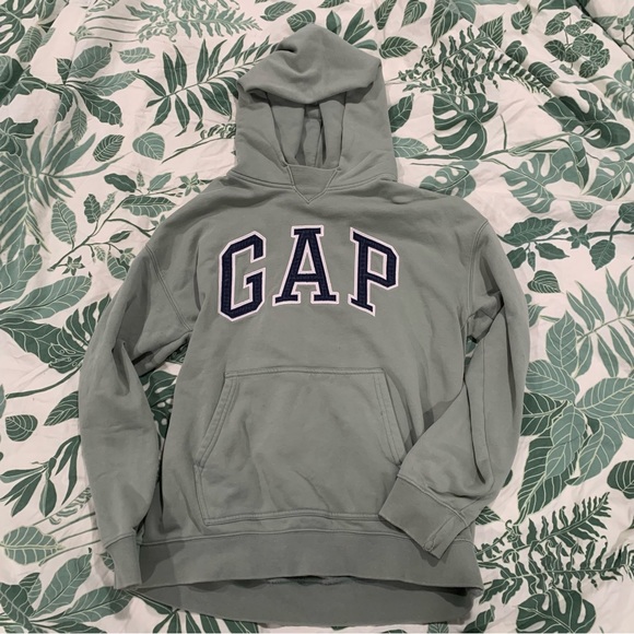 GAP sage green hoodie - Picture 1 of 6